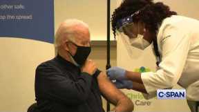 President-elect Joe Biden receives COVID-19 vaccine