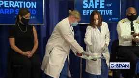 Vice President Pence Receives COVID-19 Vaccine