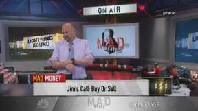 Cramer's lightning round: MasTec's a winner