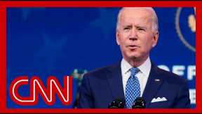 Biden answers questions about pandemic and cyberattack