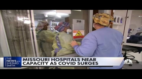 Missouri has a hard time to keep Covid under control with hospitalizations up 60% in the previous month