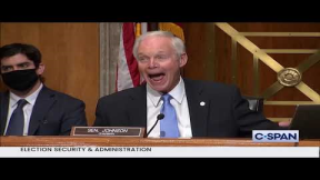 Exchange between Senators Johnson & Peters on Election Security