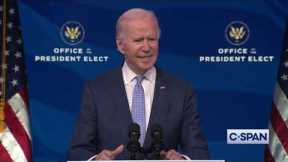 President-elect Joe Biden Full Remarks on Siege at U.S. Capitol