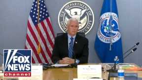 Live: Pence visits FEMA for inauguration security briefing