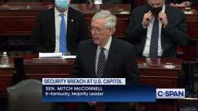 Sen. Mitch McConnell: They tried to disrupt our democracy. They failed.