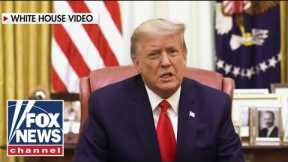 White House shares video of Trump following impeachment, reaction from John Roberts