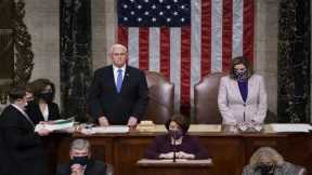 Congress completes electoral vote count after Capitol assault