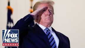 Live: President Trump attends sendoff ceremony at Joint Base Andrews