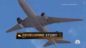 United temporarily grounds 24 Boeing 777s following incident of engine failure