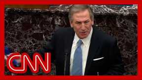 Trump lawyer interrupted by laughter in senate