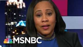 Prosecutor Investigating Trump Not Intimidated By His Supporters' Attacks | Rachel Maddow | MSNBC