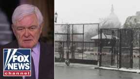 Gingrich on Capitol fence: I'm worried by the steady drift to 'totalitarianism'