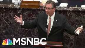 Trump Lawyer Suggests Arresting Trump Instead Of Impeachment | Rachel Maddow | MSNBC