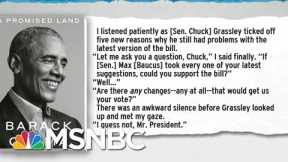 Democrats Nurse Fresh Memories Of Bad Faith Republican 'Bipartisanship' | Rachel Maddow | MSNBC