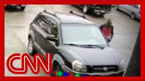 Surveillance video appears to show spa shooting suspect