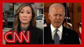 CNN's Amara Walker gets emotional after Biden speech