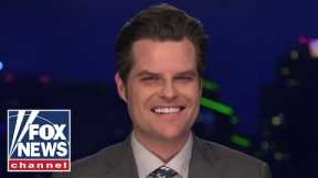 Matt Gaetz questions Biden's strength: He concedes to every foreign entity