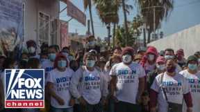'The Five' react to migrants wearing 'Biden, Please Let Us In' shirts