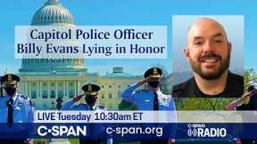 Memorial Service for Officer Billy Evans in U.S. Capitol Rotunda