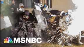 Daunte Wright Protesters Clash With Police Ahead Of Curfew | The 11th Hour | MSNBC
