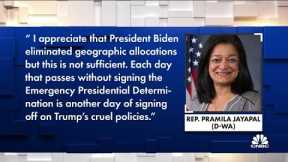 Democrats slam President Biden for not immediately lifting refugee cap