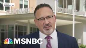 Education Secretary Visits VA School Amid Reopening Push | MSNBC