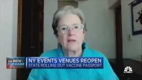 NY rolls out its own digital vaccine passport as venues reopen