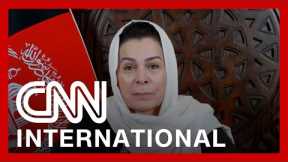 Hear this Afghan negotiator's message to US lawmakers