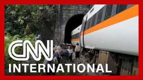 Passenger train carrying derails in Taiwan, killing at least 50