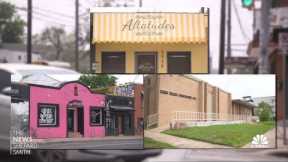 Small businesses try to recover one year into the pandemic