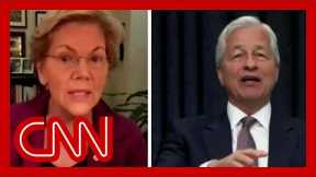 Elizabeth Warren confronts JPMorgan CEO during heated testimony