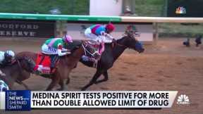 Medina Spirit tests positive for more than double allowed limit of drug