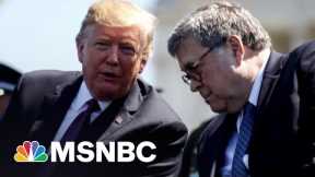DOJ Appealing Order To Release Memo On Bill Barr Not Prosecuting Trump