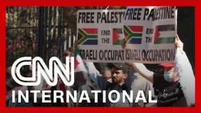 Pro-Palestinian protests take place around the world amid conflict with Israel