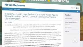 Vaccine misinformation proliferates via the 'Disinformation Dozen'