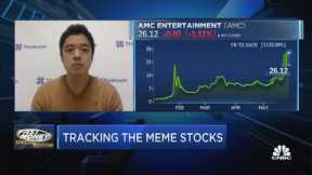 A look at what's hot on Reddit's Wall Street Bets board