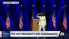 VP Harris' workload grows as she takes on voting rights and border issues