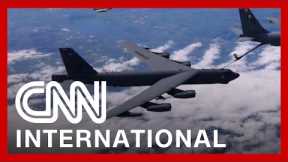 US and allies fly over NATO countries in message to Putin