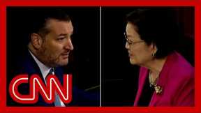 Ted Cruz accused of 'mansplaining' as hearing goes off the rails
