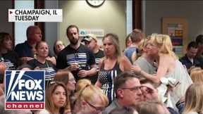 Hundreds of 'Back the Blue' supporters demand greater police support