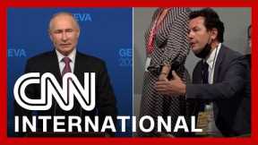 Putin responds to CNN reporter on key issues