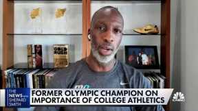 Retired Olympic sprinter Michael Johnson on Tokyo Olympics