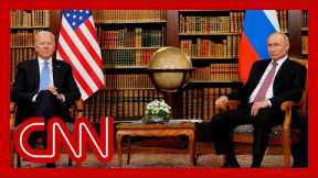'Very uncomfortable': Biden-Putin photo op gets awkward
