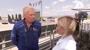 Watch Virgin Galactic founder Richard Branson speak with CNBC following successful spaceflight
