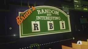 Brian Sullivan's RBI: As the first half goes...