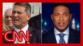 See Don Lemon's reaction when ex-Trump doctor gets upset with reporters