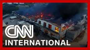 City center left gutted after violence and looting in South Africa