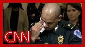 Capitol Police officer shares emotional testimony