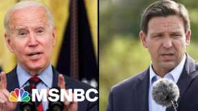 Ron DeSantis Keeps Battling Biden On Covid As FL Cases Surge