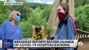 Arkansas overwhelmed by Covid cases as delta spreads rapidly